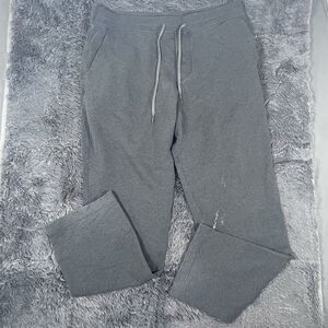 Lululemon Sweatpants Men's XL Gray Activewear Stretch Performance Button Fly Gym